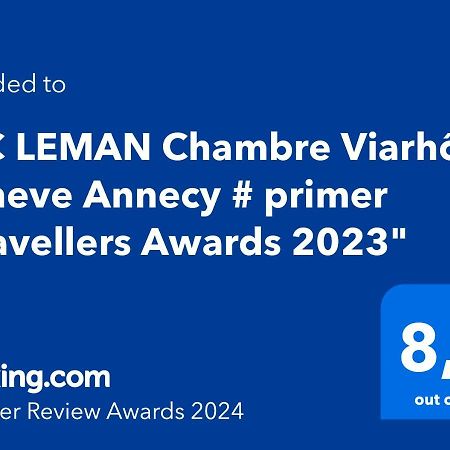 # Prix "Travellers Awards 2023 Et 2024" Lac Leman Velos Viarhona Geneve Annecy Valleiry Exterior foto